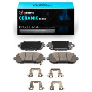 Mazda CX-50 Brake Pads - Front - R1 Concepts - Ceramic Pads + Hardware Kit - `23-`25